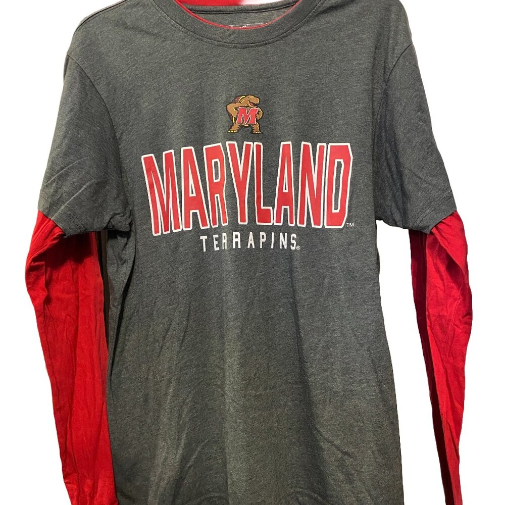 University of Maryland College Park Terrapins Campus Heritage Long-Sleeve Tee, L